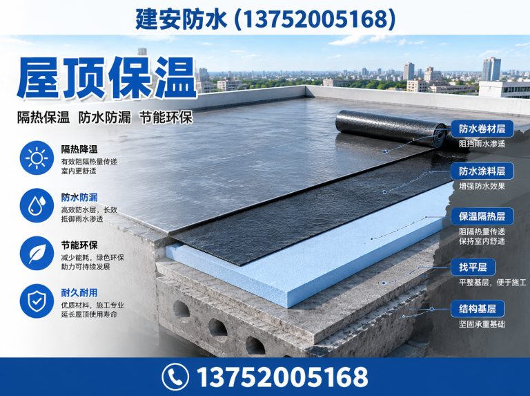 河北区屋顶保温展示图